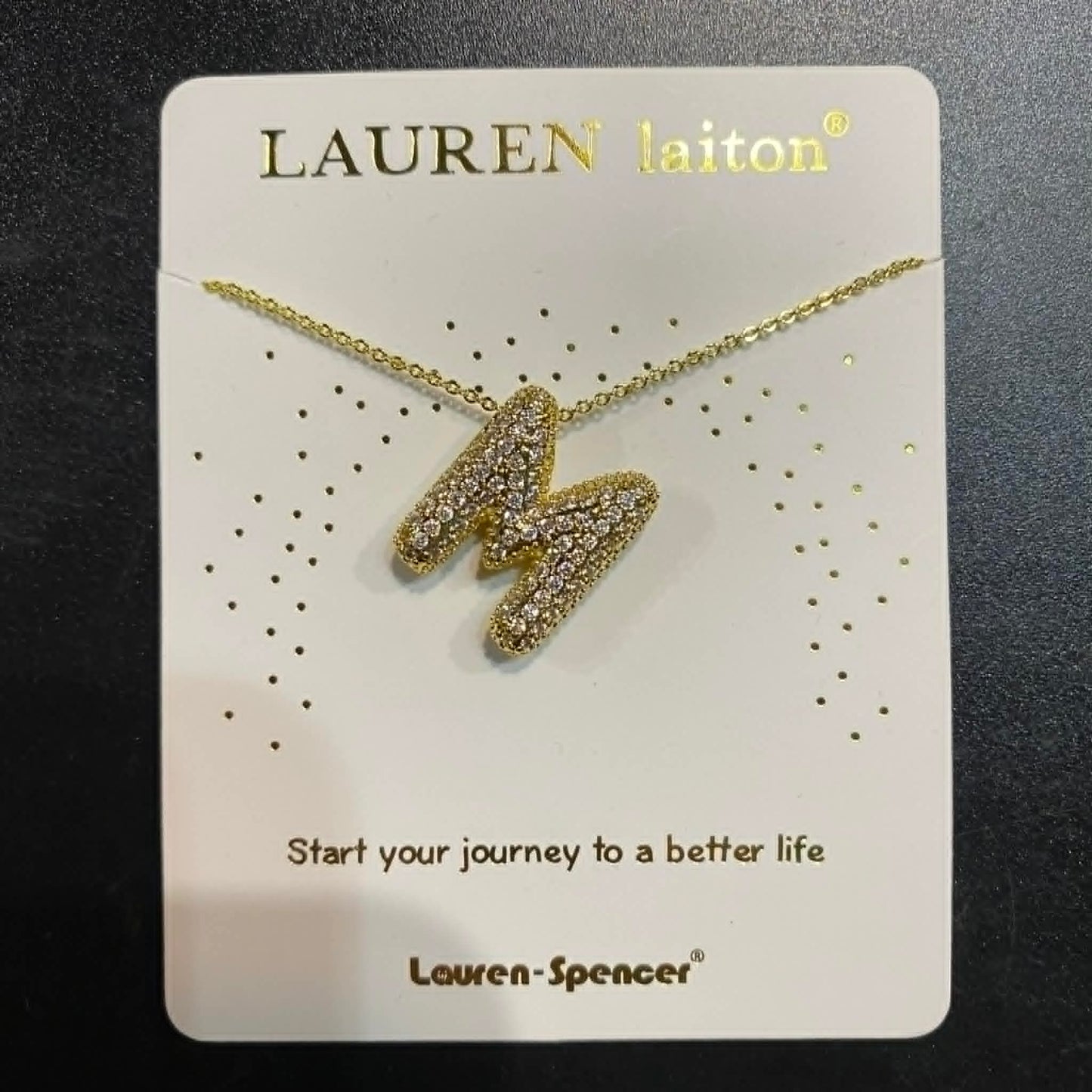 Love Letter Initial Necklace