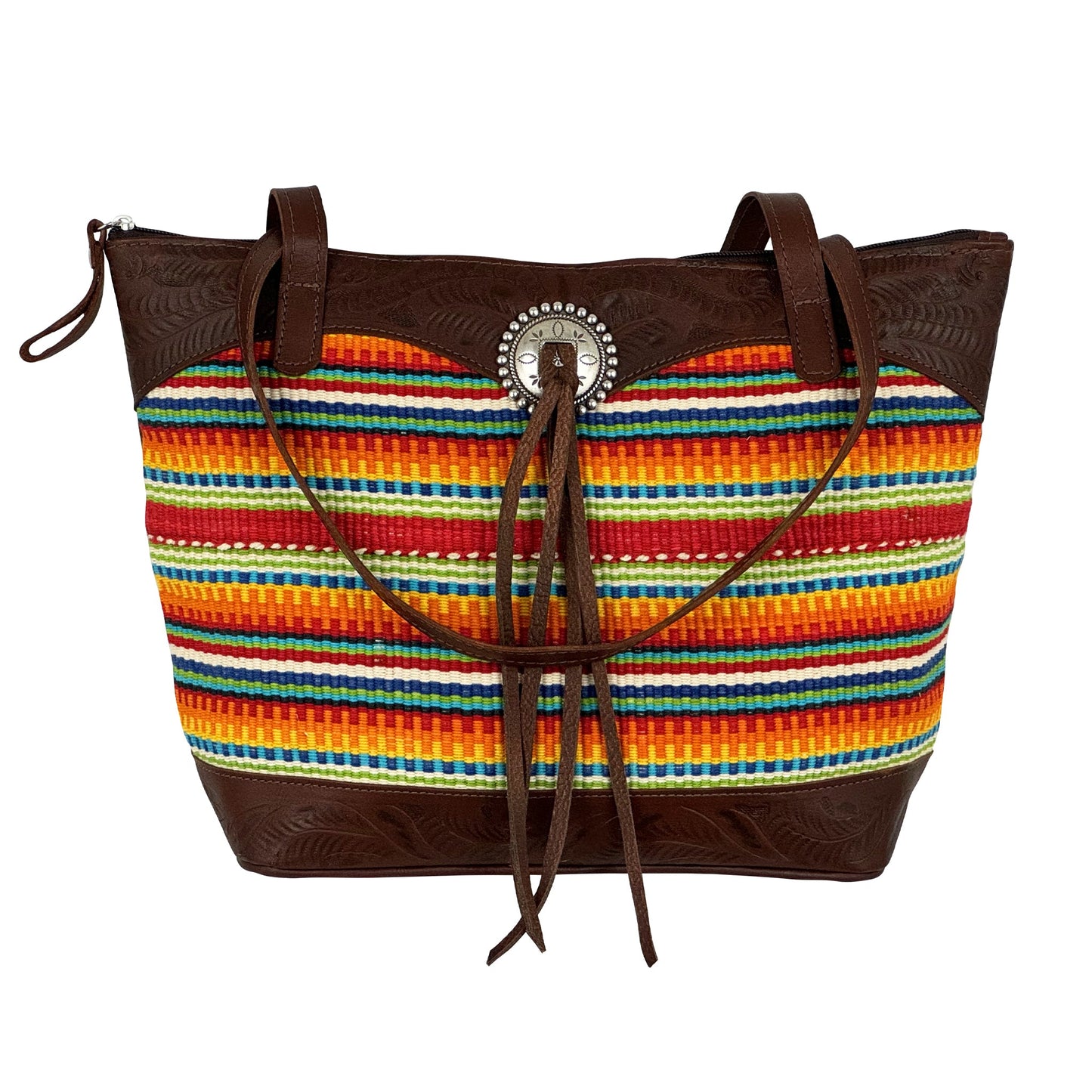 Maká Zip Top Tote/Genuine Leather