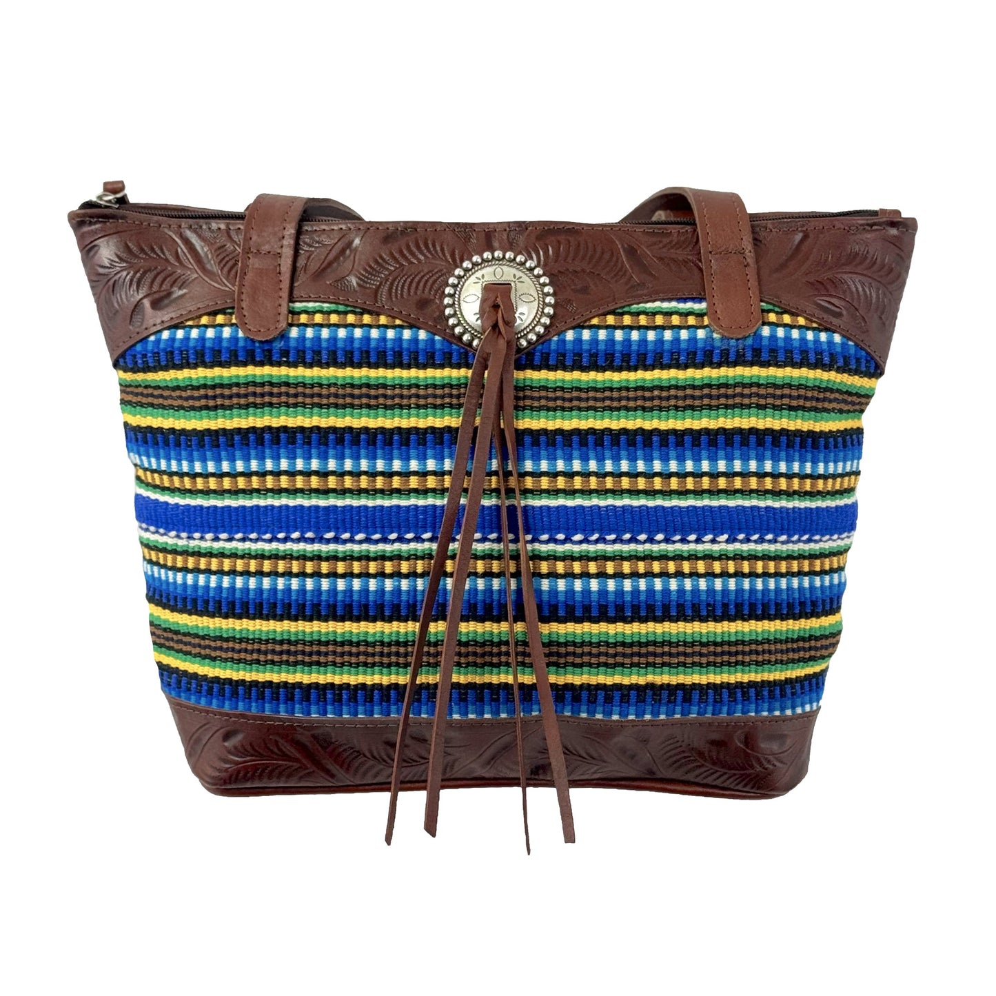 Maká Zip Top Tote/Genuine Leather