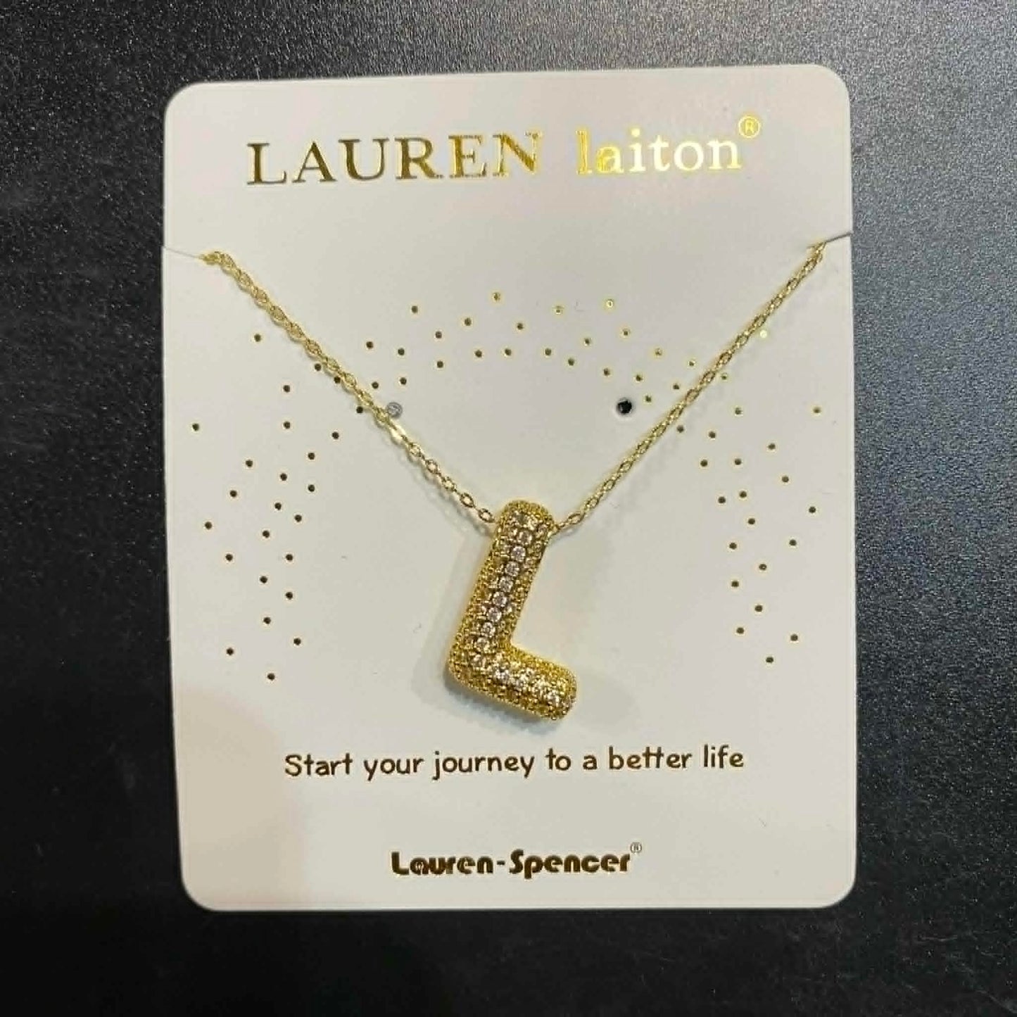 Love Letter Initial Necklace