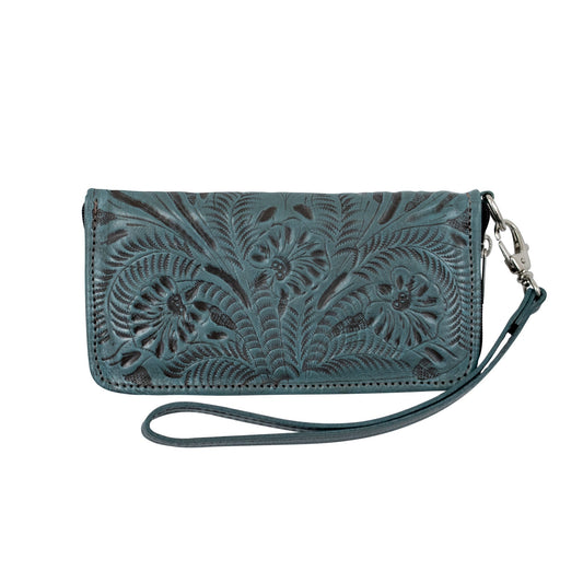 Zip Around Wallet, Genuine Leather