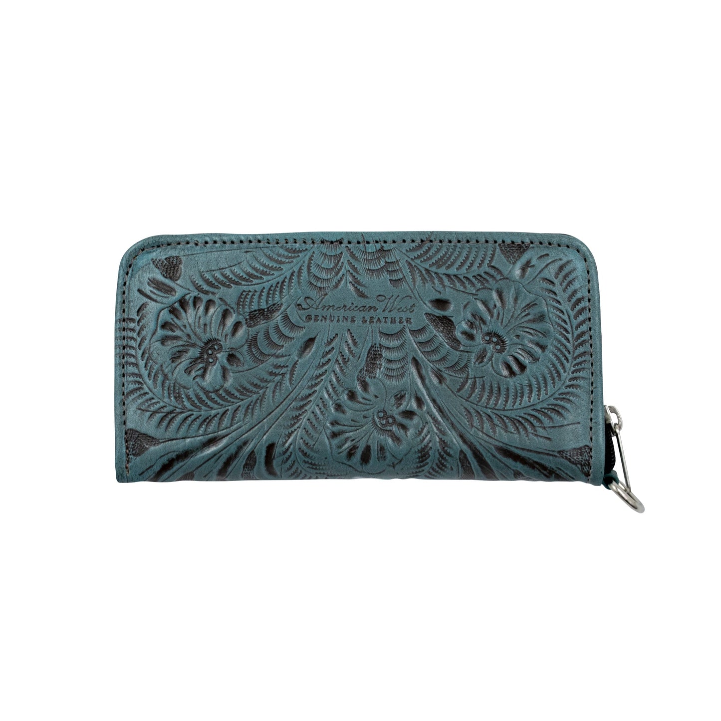 Zip Around Wallet, Genuine Leather