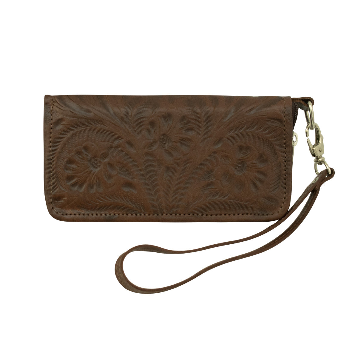 Zip Around Wallet, Genuine Leather