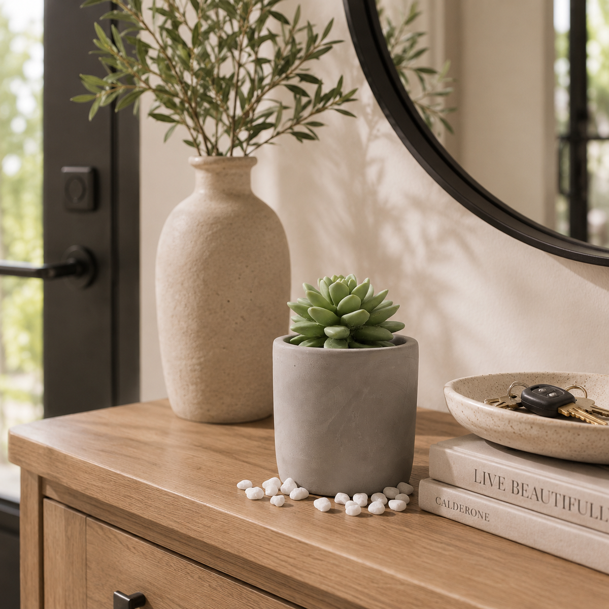 Succulent in Planter Diffuser, Pear