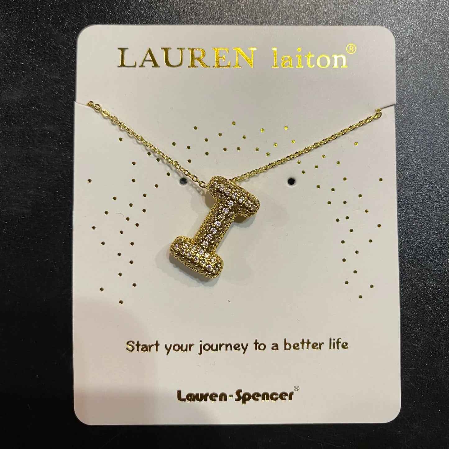 Love Letter Initial Necklace