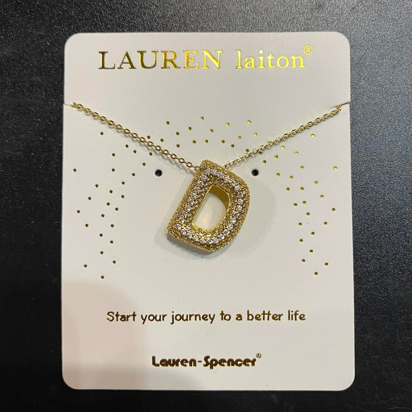 Love Letter Initial Necklace