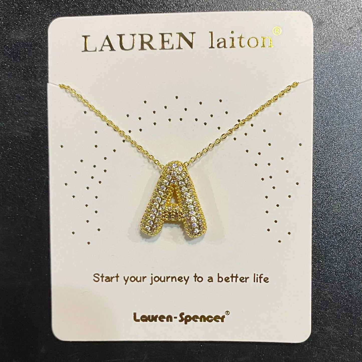 Love Letter Initial Necklace