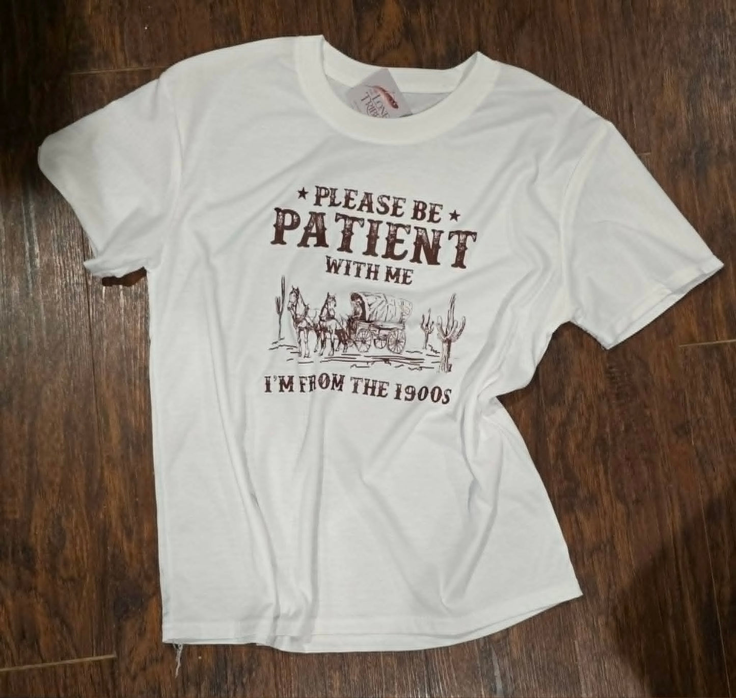 Be Patient, I'm From the 1900s