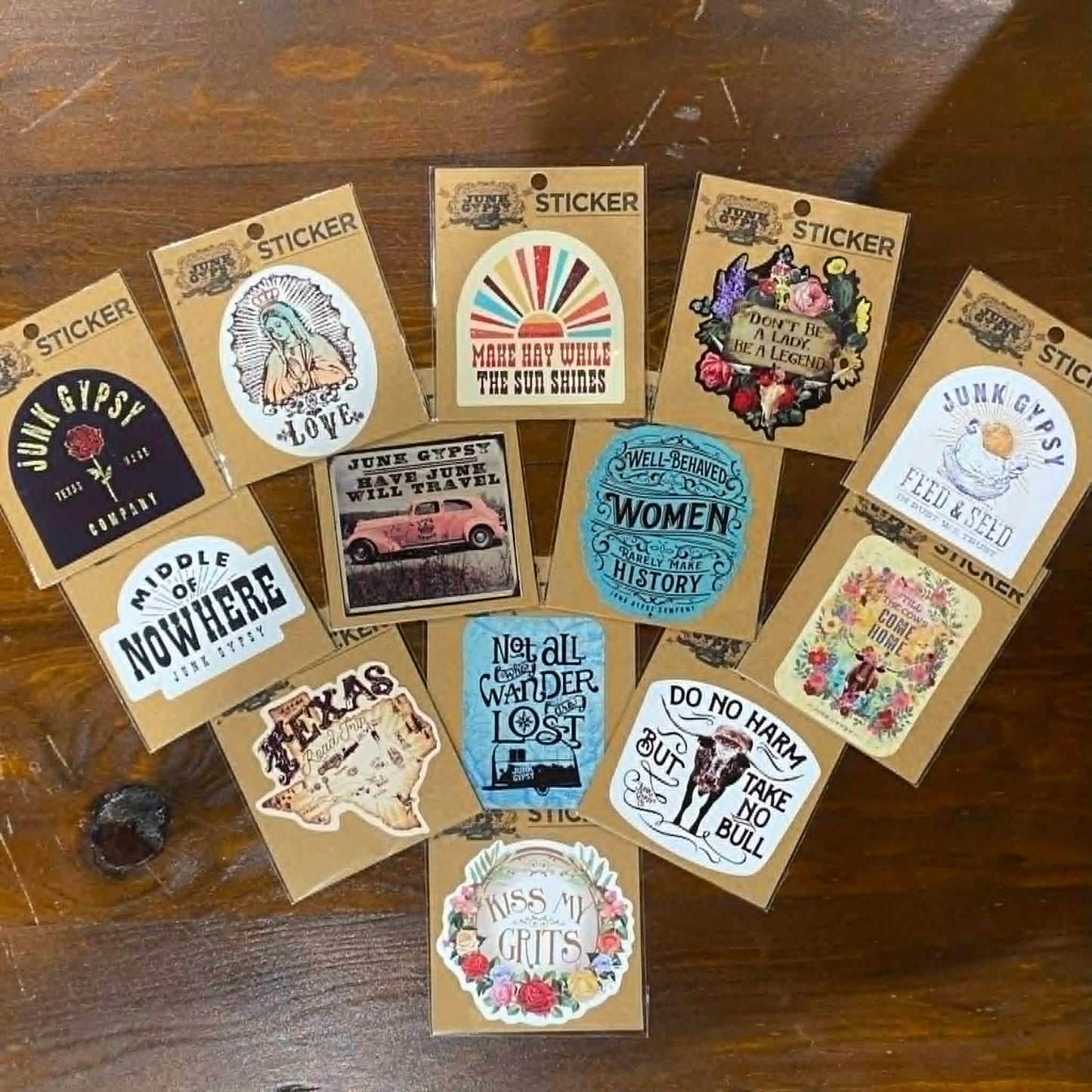 Junk Gypsy Sticker Collection