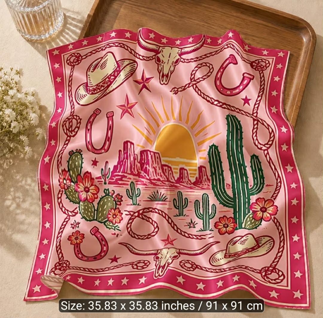 Desert Rose Wild Rag