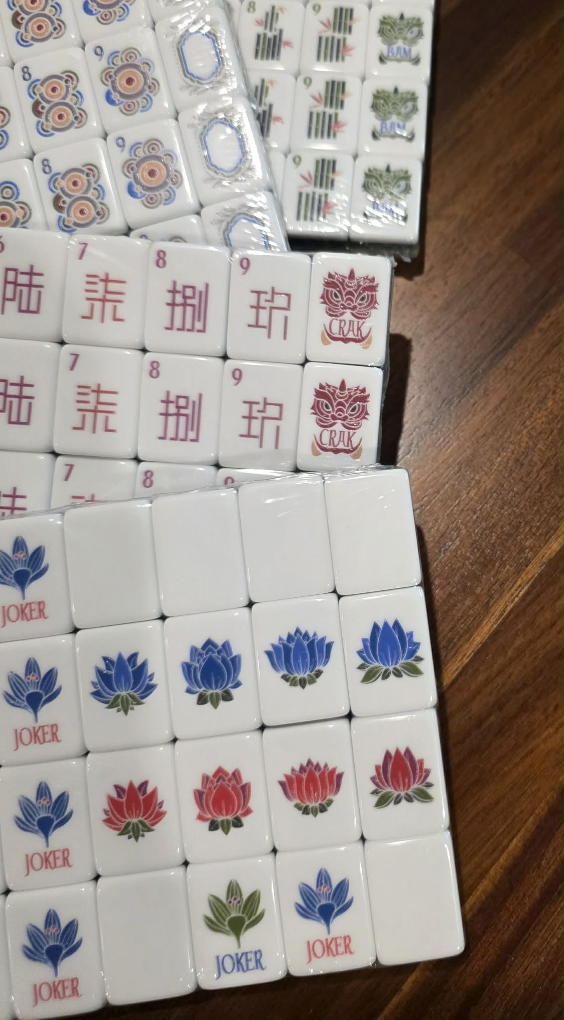 Rosé All Day Mahjong Tile Set