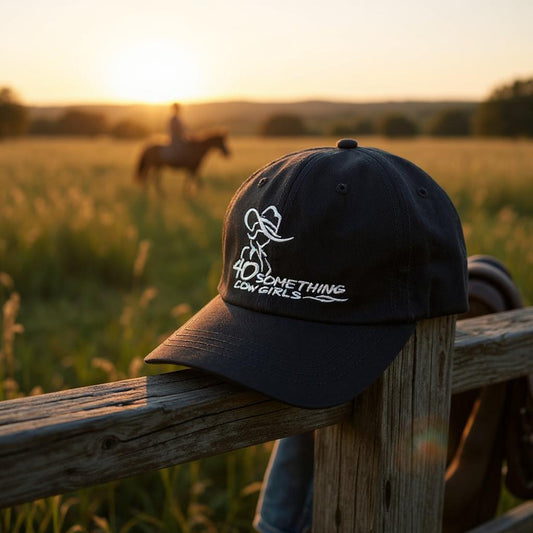 40SC Black Ballcap w/Logo