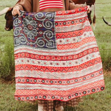 Boho Flag Wild Rag