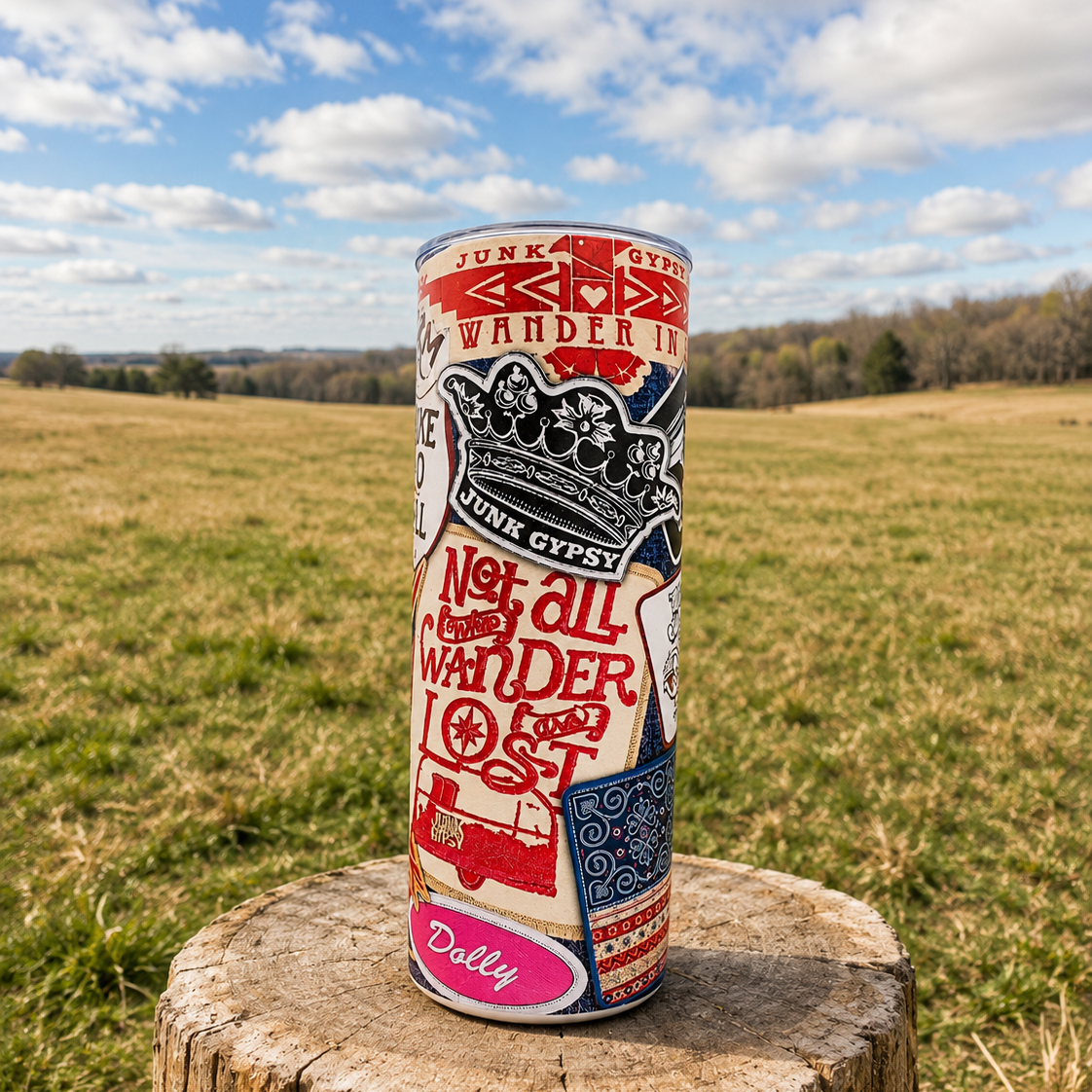 Denim Patch 30 oz Tumbler