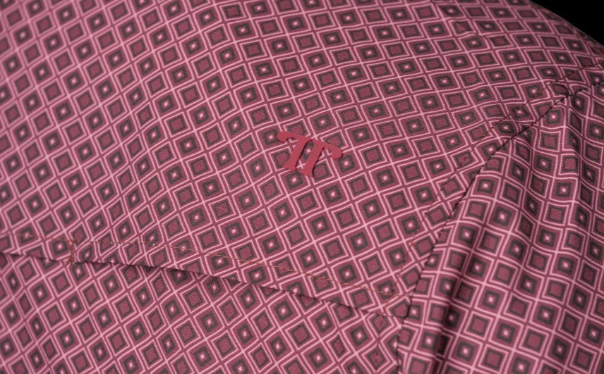 Ferrell Nicolas Maroon Button-Up Shirt