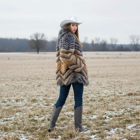 Silver Fox Stroller Coat