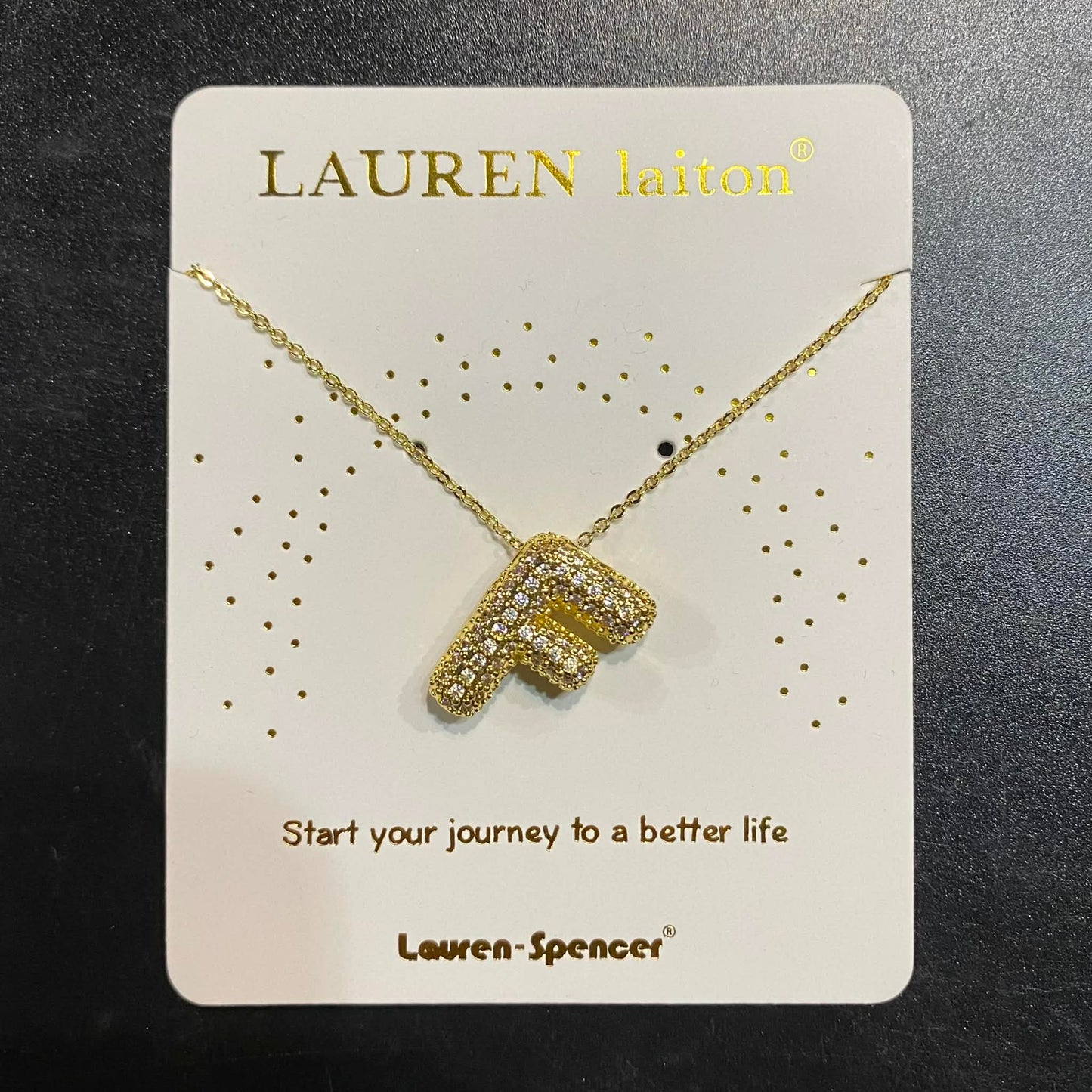 Love Letter Initial Necklace