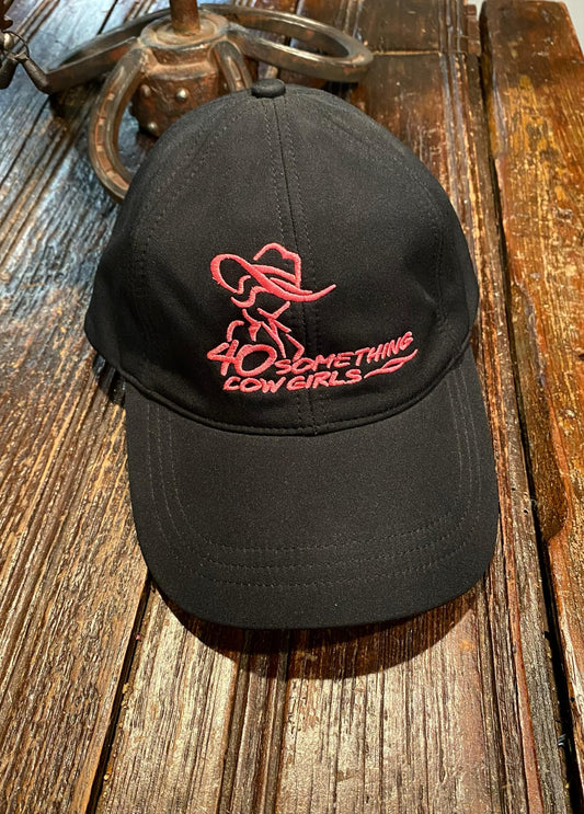 40SC Black Ballcap w/Logo
