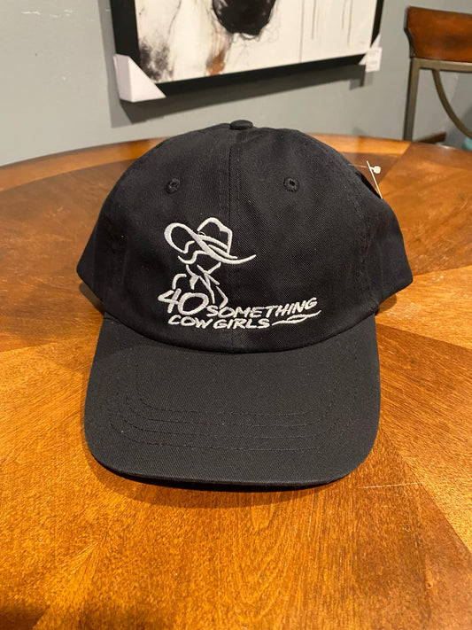 40SC Black Ballcap w/Logo