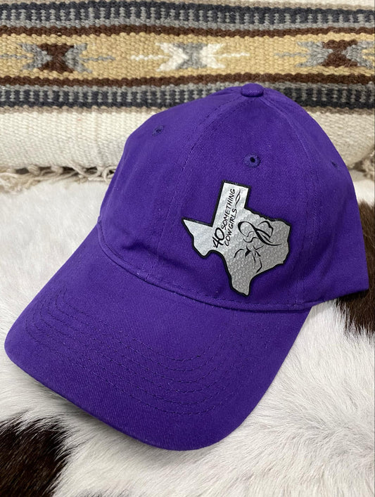 40SC Purple Ballcap w/ Patch