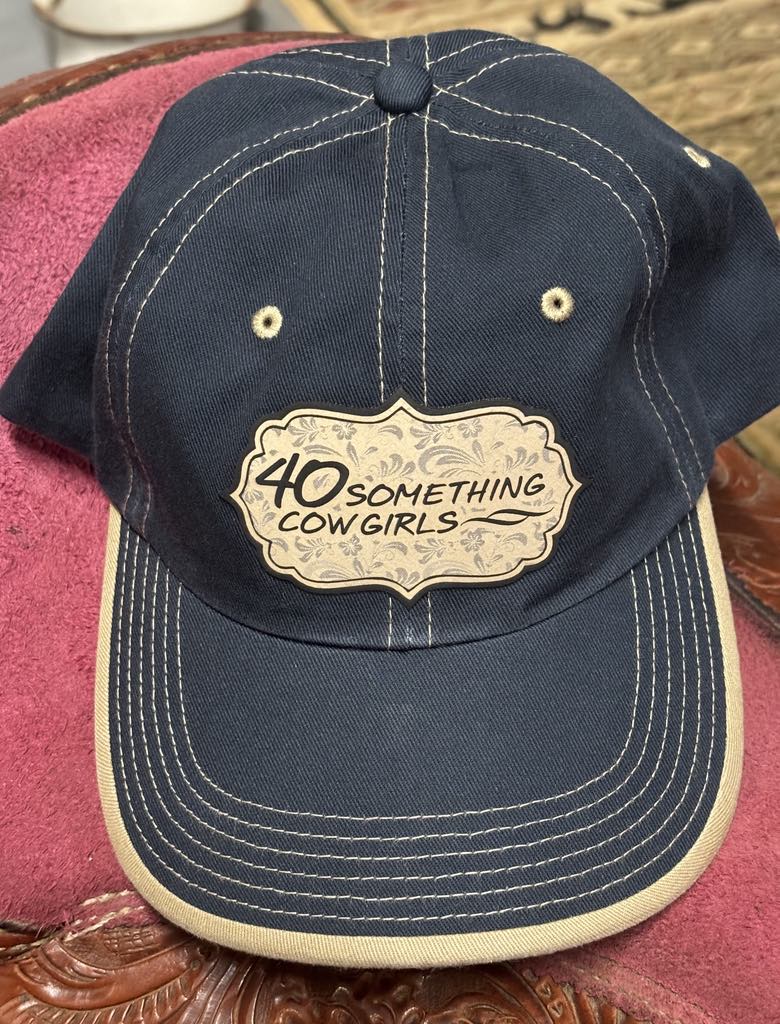 40SC Leather Patch Cap