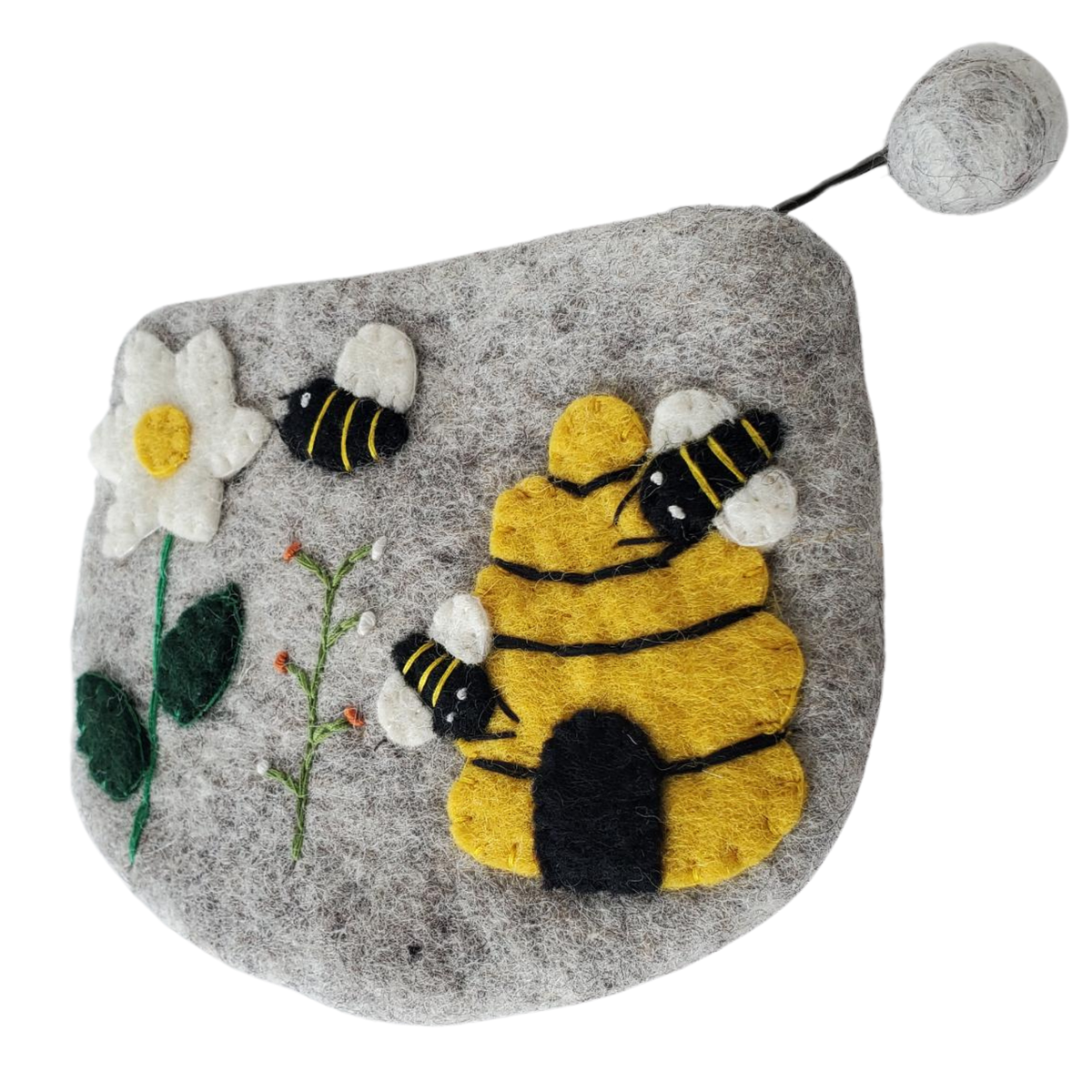 Wool Bee Bag Gift Set: Natural