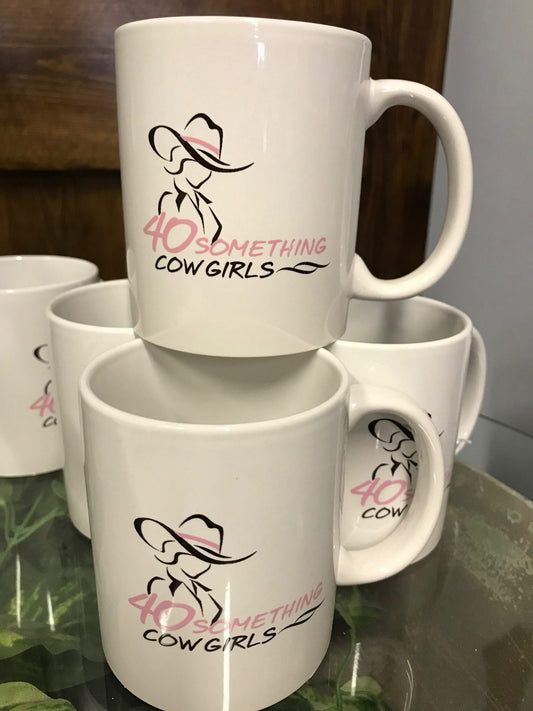 40 Something Cowgirls Coffee Mug