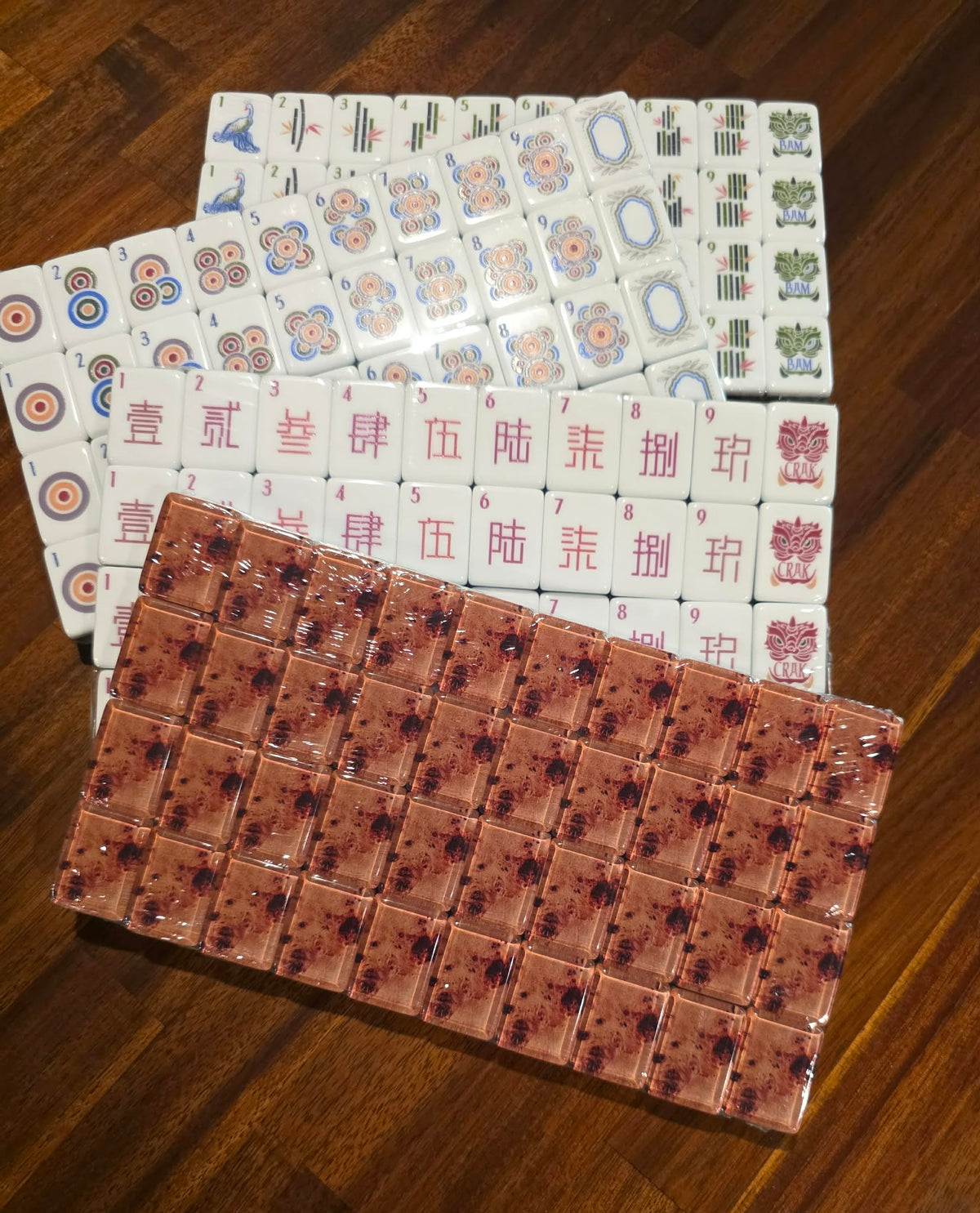 Rosé All Day Mahjong Tile Set