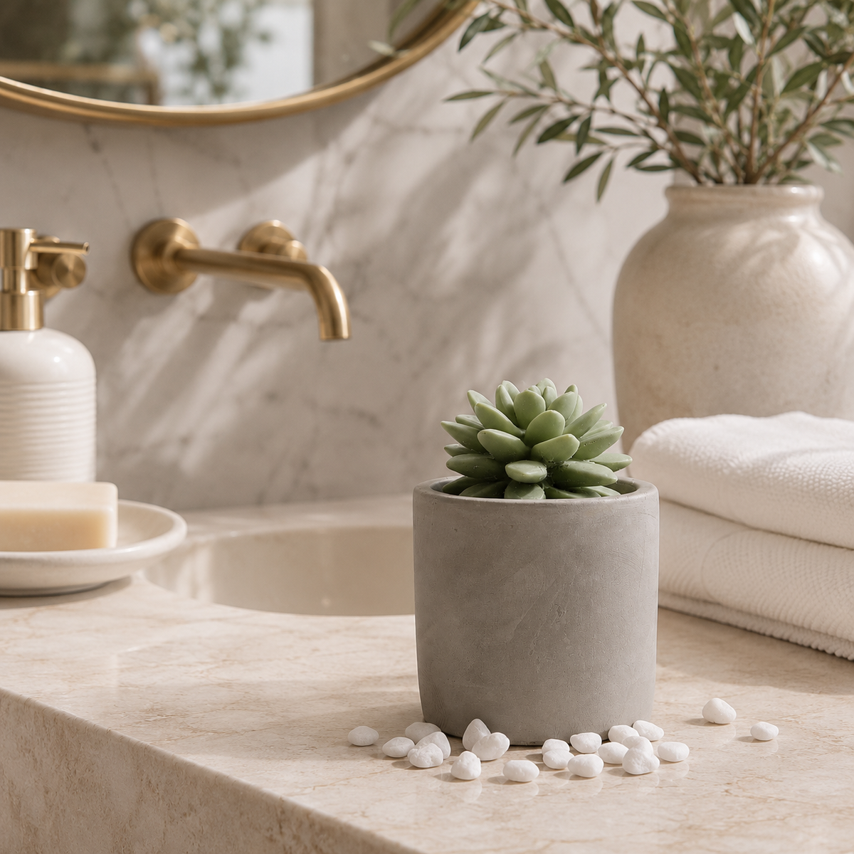 Succulent in Planter Diffuser, Pear