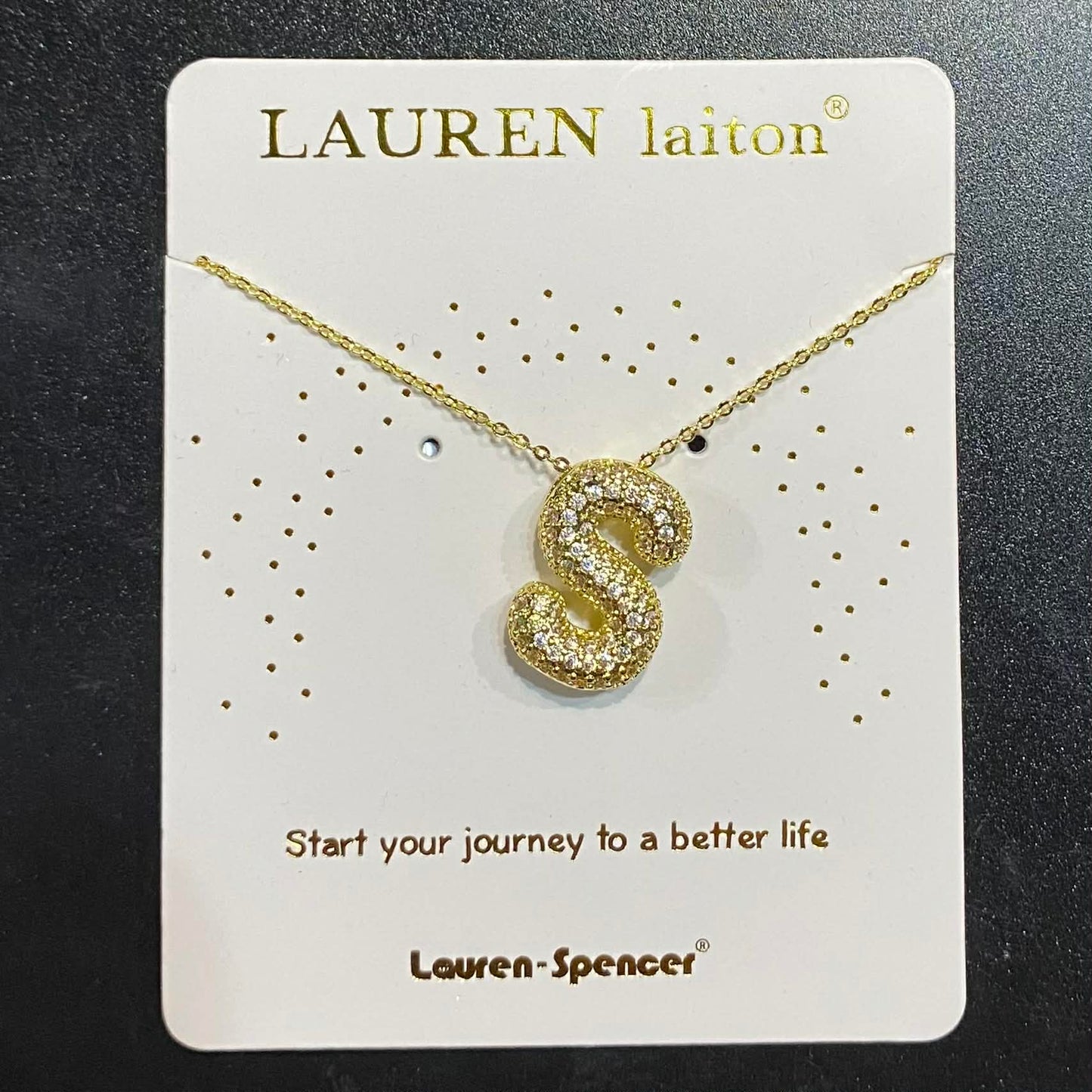 Love Letter Initial Necklace