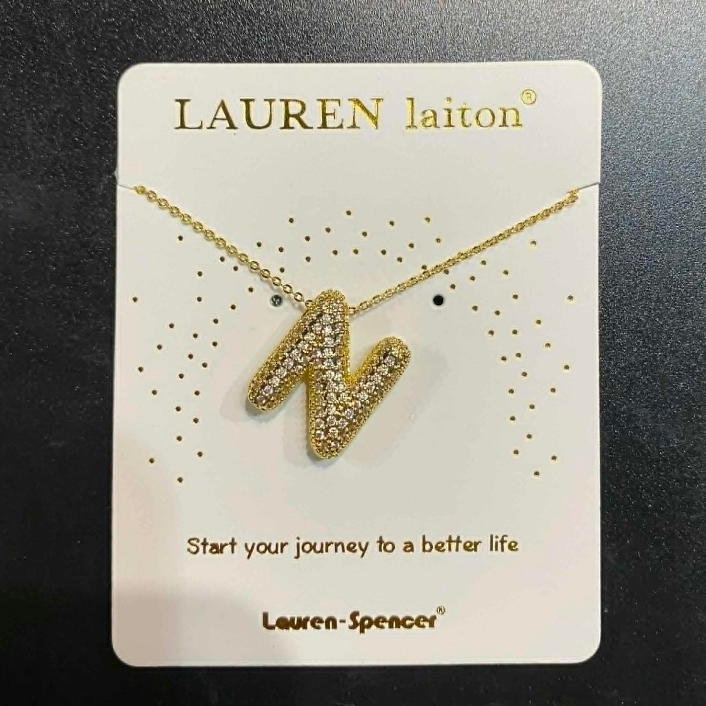 Love Letter Initial Necklace