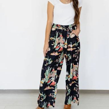 Cowgirl Daydream Wide Leg Pants