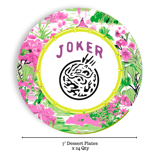 Joker Paper Plate, 7"