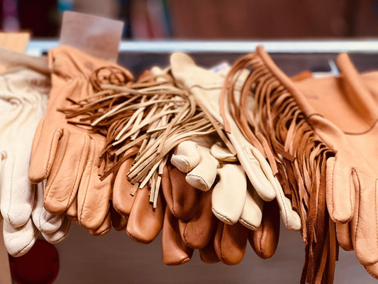 Deerskin Leather Riding/Work Gloves