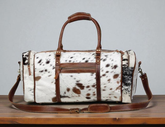 Amore Hair-On Duffle Bag