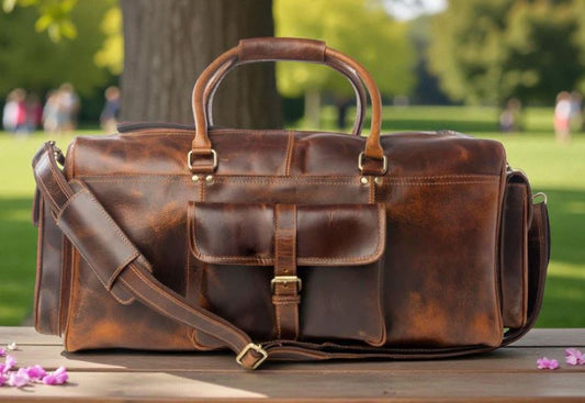Dakota Voyager Leather Duffle