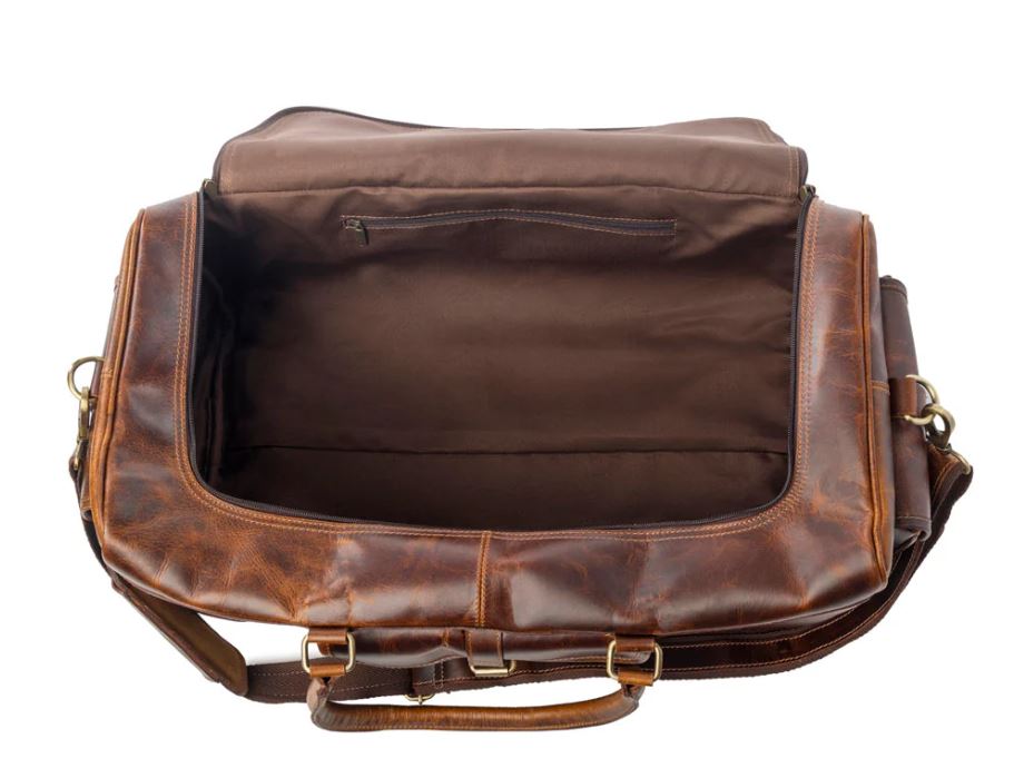 Dakota Voyager Leather Duffle