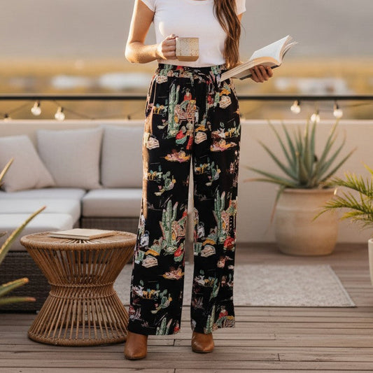 Cowgirl Daydream Wide Leg Pants