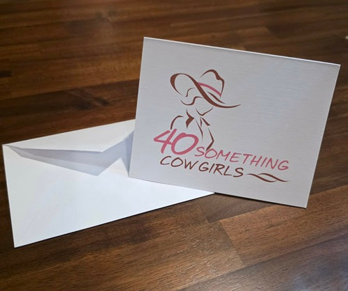 40 Something Cowgirls Notecard