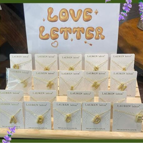 Love Letter Initial Necklace