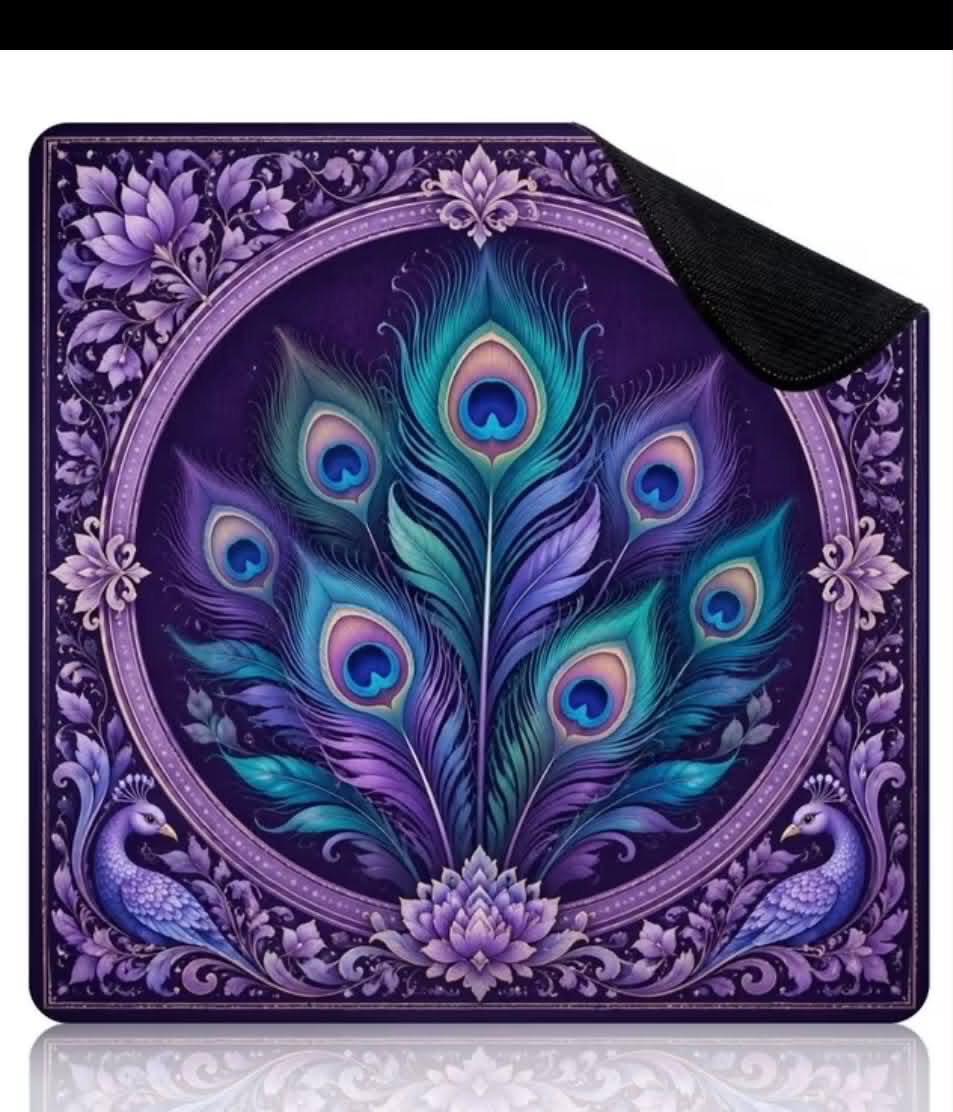 Peacock Mahjong Mat
