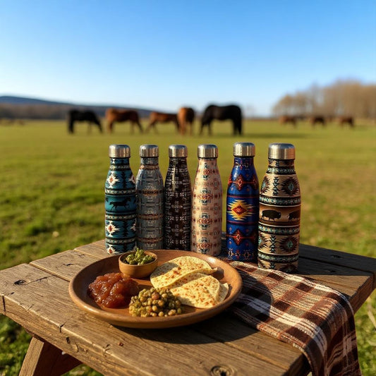 Western Print Insulated Bottles